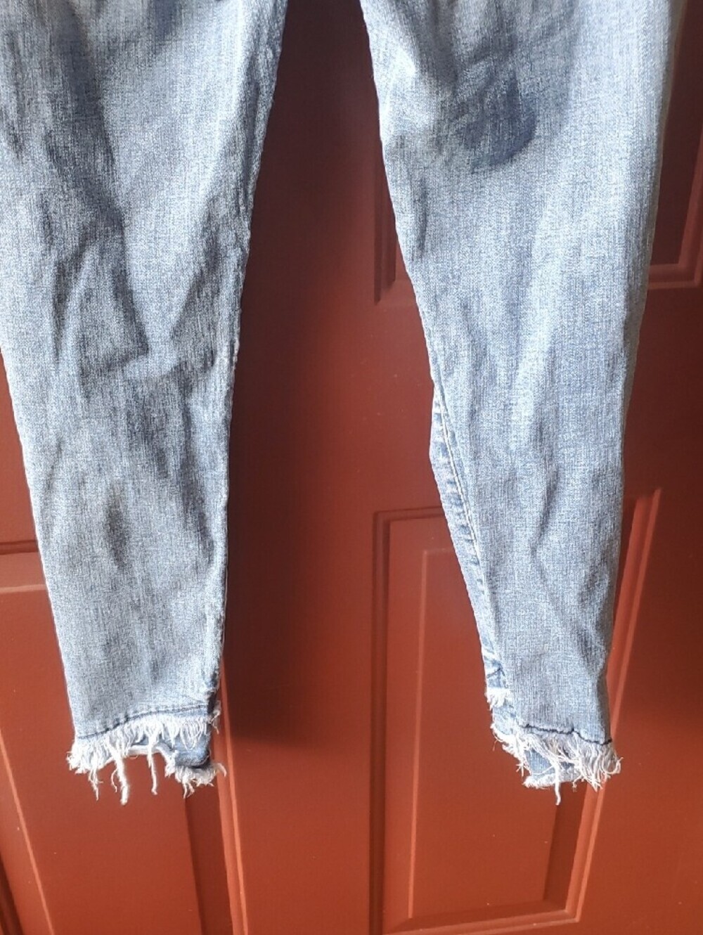 KanCan Light Blue Ripped Skinny Jeans 7/27 - Picture 9 of 11